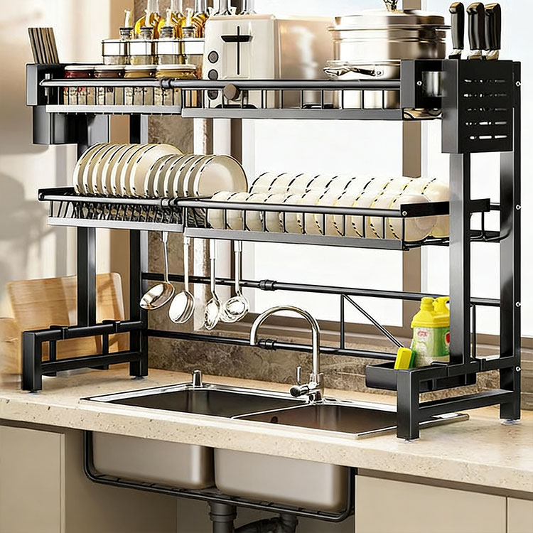 Por que escolher um rack de pratos modular ajustável para cozinha para casas modernas?