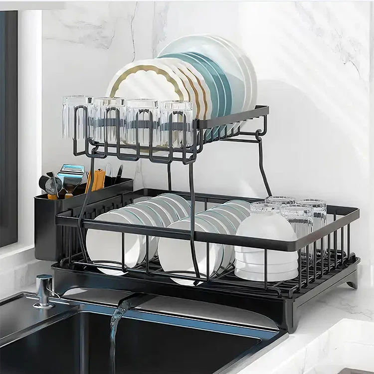 Por que o rack de secagem de pratos de bancada de cozinha de metal é a escolha mais inteligente para cozinhas modernas?