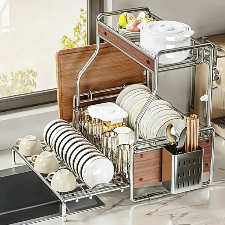 Por que escolher um rack de drenagem multifuncional ajustável para uma cozinha mais inteligente?