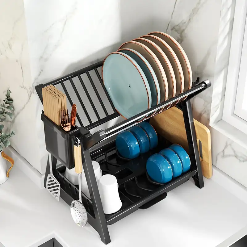 Rack de drenagem para talheres e pauzinhos